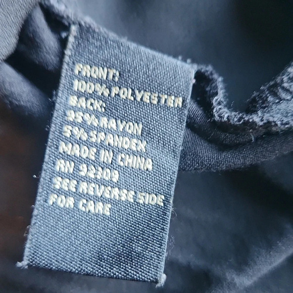 Diane Gilman Sleeveless Black Top - Picture 12 of 12